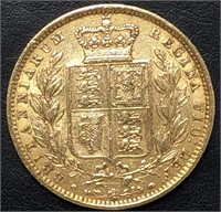 22K, 7.95G, 1851 Coin