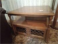 End tables, both 28" x 28" x 20, (1 octagon