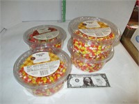 4 New Tubs Candy Corn