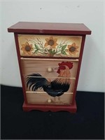 8x 4x 12 in decorative miniature dresser with
