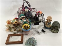 Assortment of Dolls, Beanie Babies, & Decor