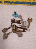 Group of assorted keys