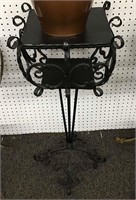 Black Wrought Iron Table