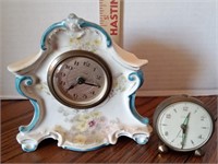 Florn floral clock & Elgin clock