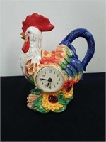 9.5 inch decorative clock / teapot