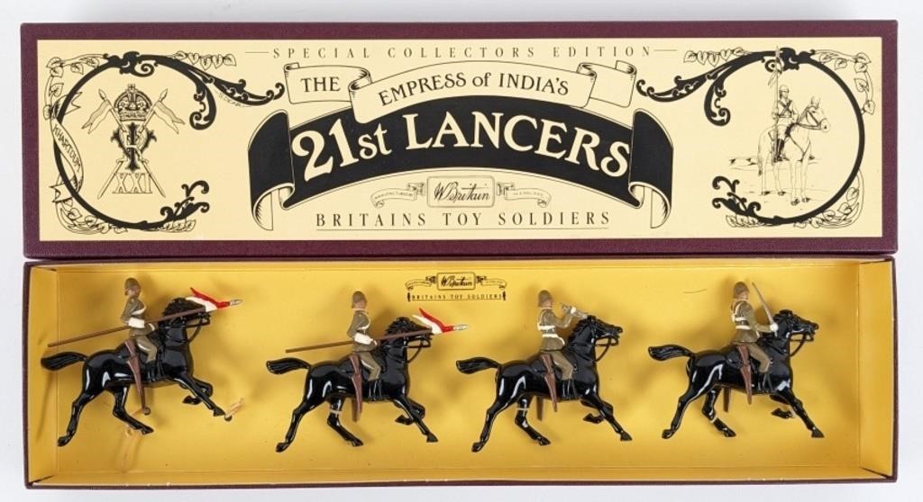 Britians Toy Soldiers #8807 21st Lancers