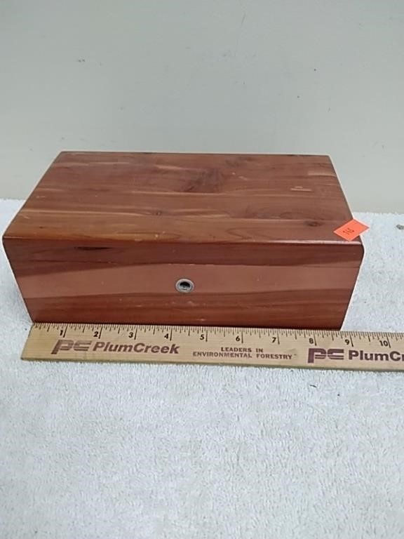 Small cedar chest