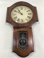 Vintage Verichron Chime Wall Clock