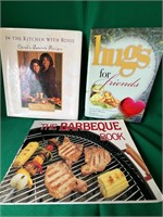 Cookbook Lot BBQ Oprah & Hugs book