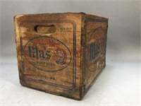 Root Beer Erie, PA Wooden Crate