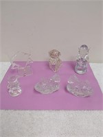 Decorative glass figurines