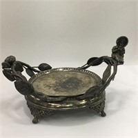 Hartford Silver Plate Co Figural Stand