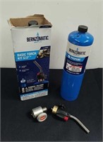 Benzematic basic torch kit with built-in ignition