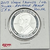 John Kennedy Silver Coin