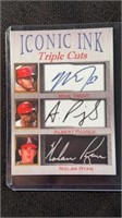Iconic Ink Triple Cuts Mike Trout Albert Pujols