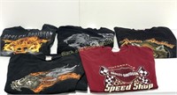 5 Harley Davidson XL T-Shirts