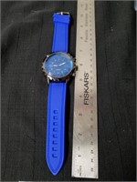 NEW Men's watch royal blue