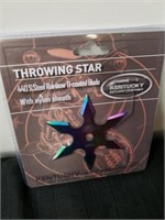 New Kentucky Cutlery Company throwing star with