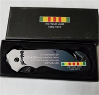 New Vietnam War pocket knife