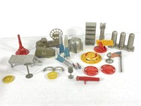 Group of Mostly Marx Military Playset Toys