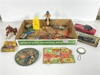 Box of Assorted Vintage Toys
