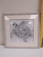 Framed Turtle artwork