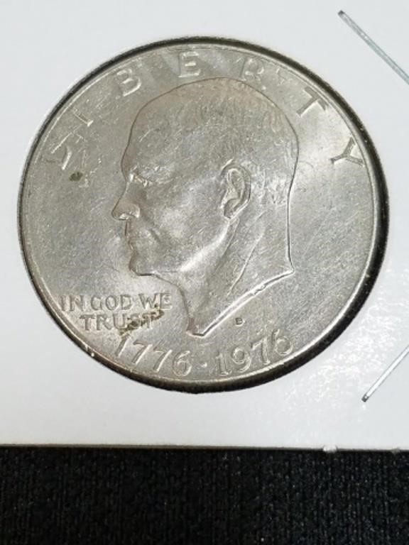 Bicentennial Eisenhower dollar