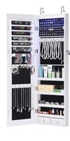 LED Mirror Jewelry Cabinet, Full Length,