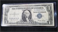 Series 1935 e $1 silver certificate