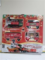 Happy Holiday Express train set