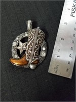 Western necklace pendant I don't see any markings