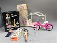 Possible 1962 Barbie, Barbie bike & More