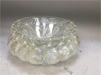 Clear Glass Punch Bowl