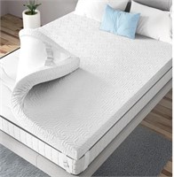 New Queen Size 4 Inch Memory Foam Mattress Topper