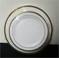 New 7.5 and 10-in plastic plates