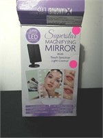 New Superstar magnifying mirror with touch
