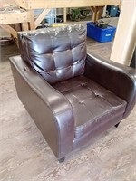 Brown armchair