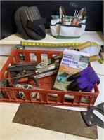 Gardening tools box lot