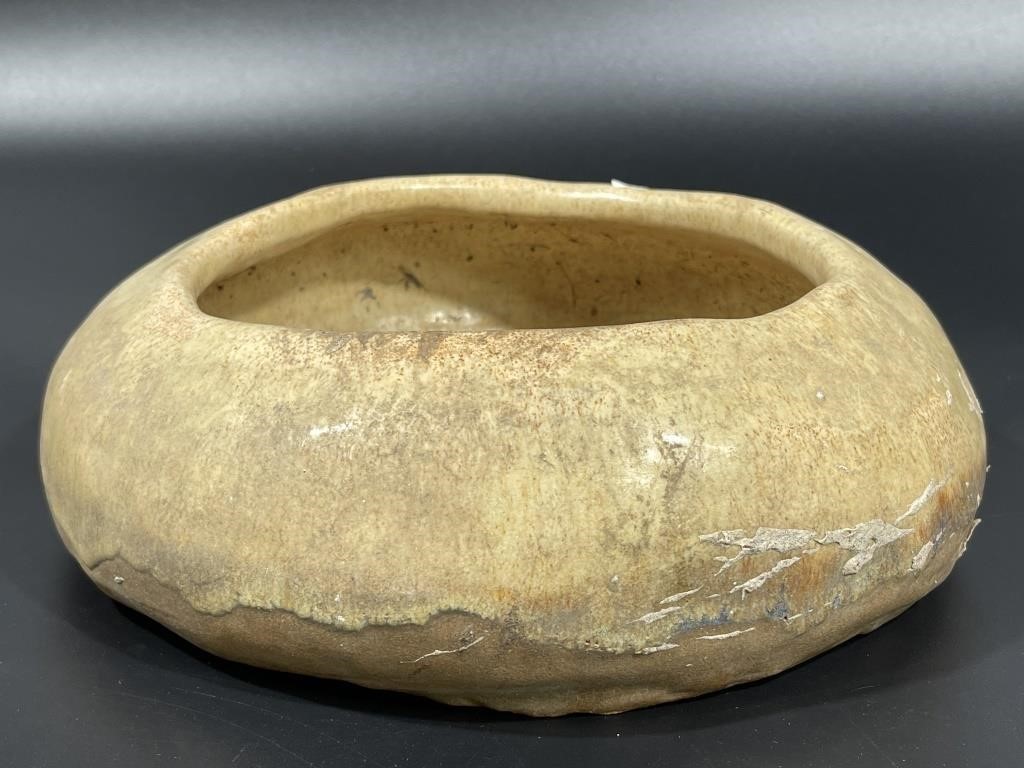 Large Art Pottery Centerpiece Bowl