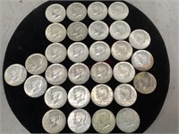 Kennedy Half Dollars 1965-1968
