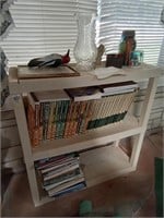 Bookshelf (30" x 11" x 31") with encyclopedias