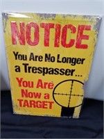 New notice you are no longer a trespasser you're