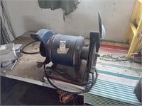 Bench top grinder, bring tools to remove.