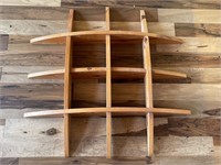 Wooden Three Tier Bookshelf