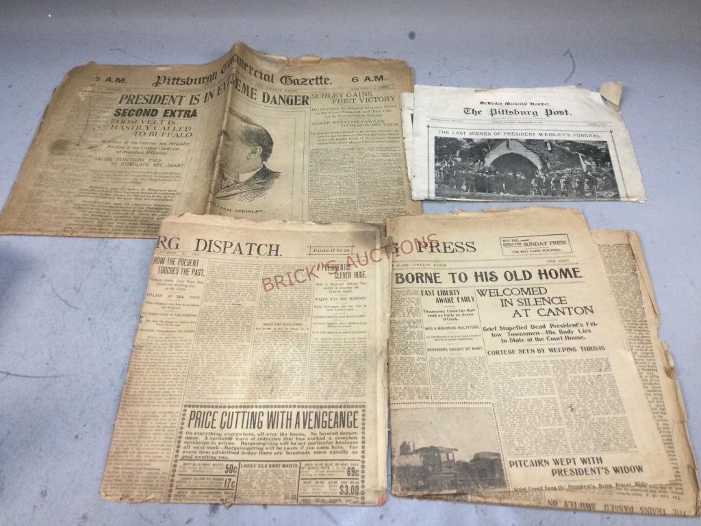 1901 Newspaper & 1897.