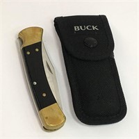 Buck 110 Usa Pocket Knife In Case