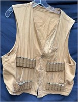 Vest with bullets 12ga federal