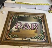 Bar Mirror 23.5 x19.5 inches