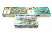 Air Lines Hotspur, Skua & Monogram Warhawk