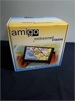 Amigo enhanced Vision desktop magnifier on the go